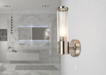Magnalux Eleanor Satin Chrome IP44 Bathroom Wall Light Part Number - ELE01SCWL