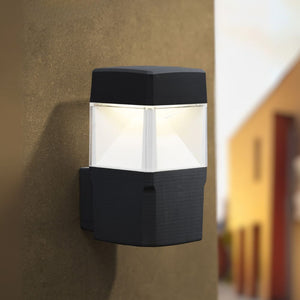 Magnalux ELISAAPPLIQUE/LED10 Elisa Applique Black Opal LED 10W CCT Wall Light FUMAGALLI