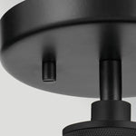 Elestead Lighting ELS-HAMPSTEAD-P-BLK 1 Light Hampstead Duo-Mount Pendant