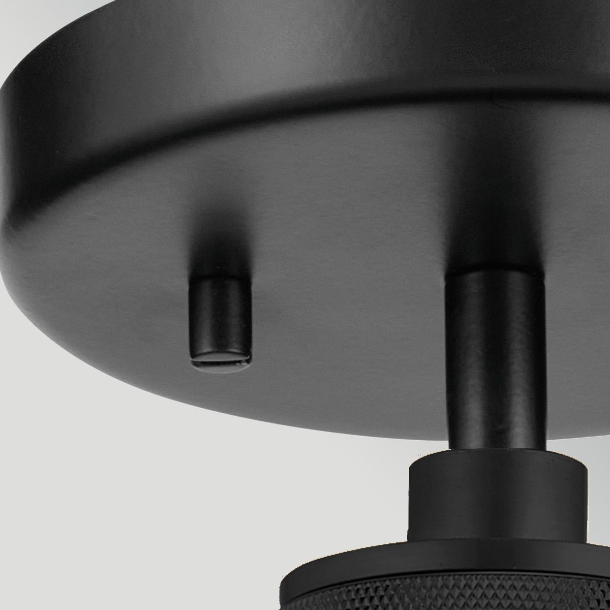 Elestead Lighting ELS-HAMPSTEAD-P-BLK 1 Light Hampstead Duo-Mount Pendant