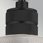 Elestead Lighting ELS-HAMPSTEAD-P-BLK 1 Light Hampstead Duo-Mount Pendant