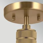 Elestead Lighting ELS-HAMPSTEAD-P-PNBR 1 Light Hampstead Duo-Mount Pendant