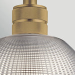 Elestead Lighting ELS-HAMPSTEAD-P-PNBR 1 Light Hampstead Duo-Mount Pendant