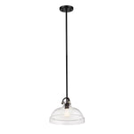 Elestead Lighting ELS-HAMPTON-P-GR 1 Light Hampton Duo-Mount Pendant