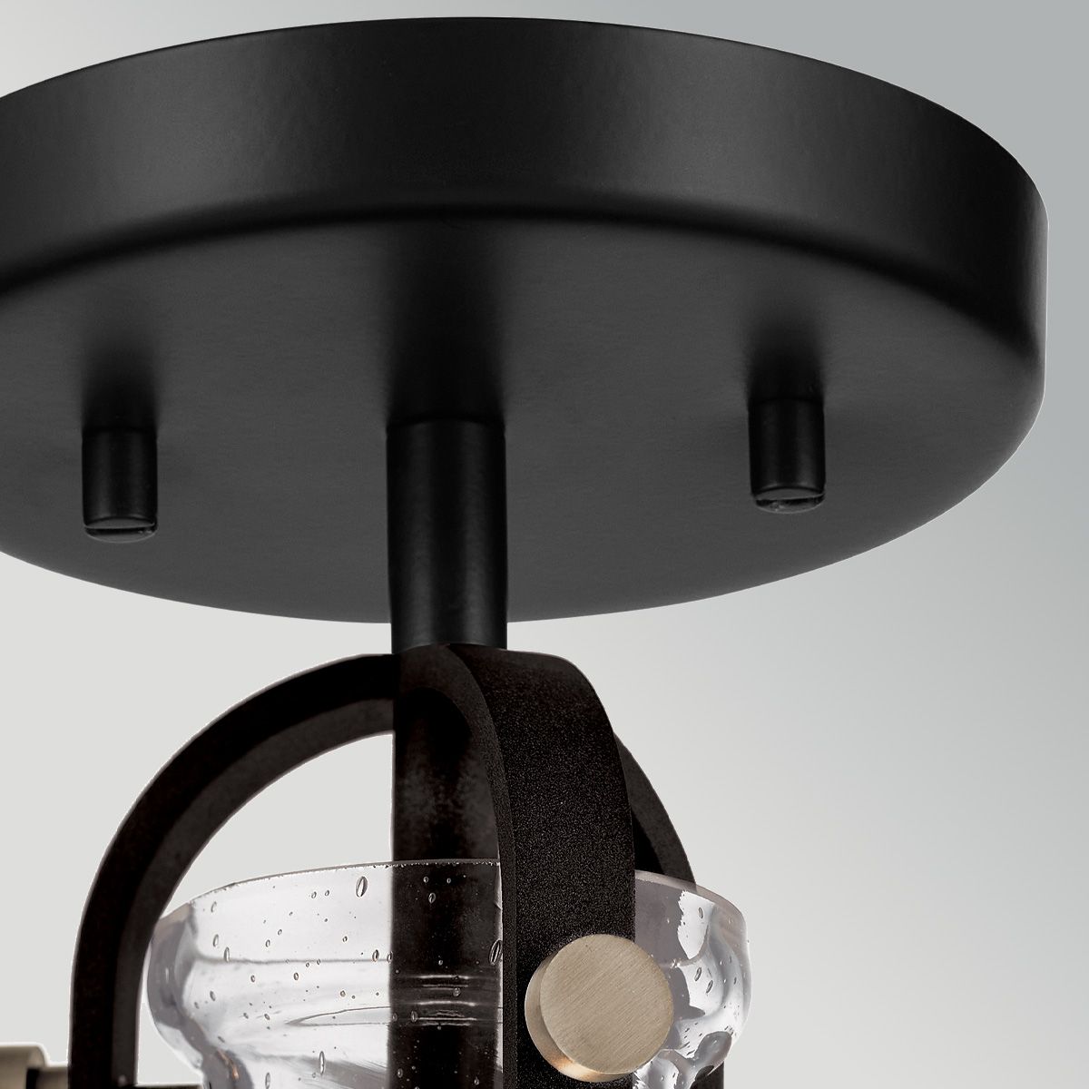 Elestead Lighting ELS-HAMPTON-P-GR 1 Light Hampton Duo-Mount Pendant