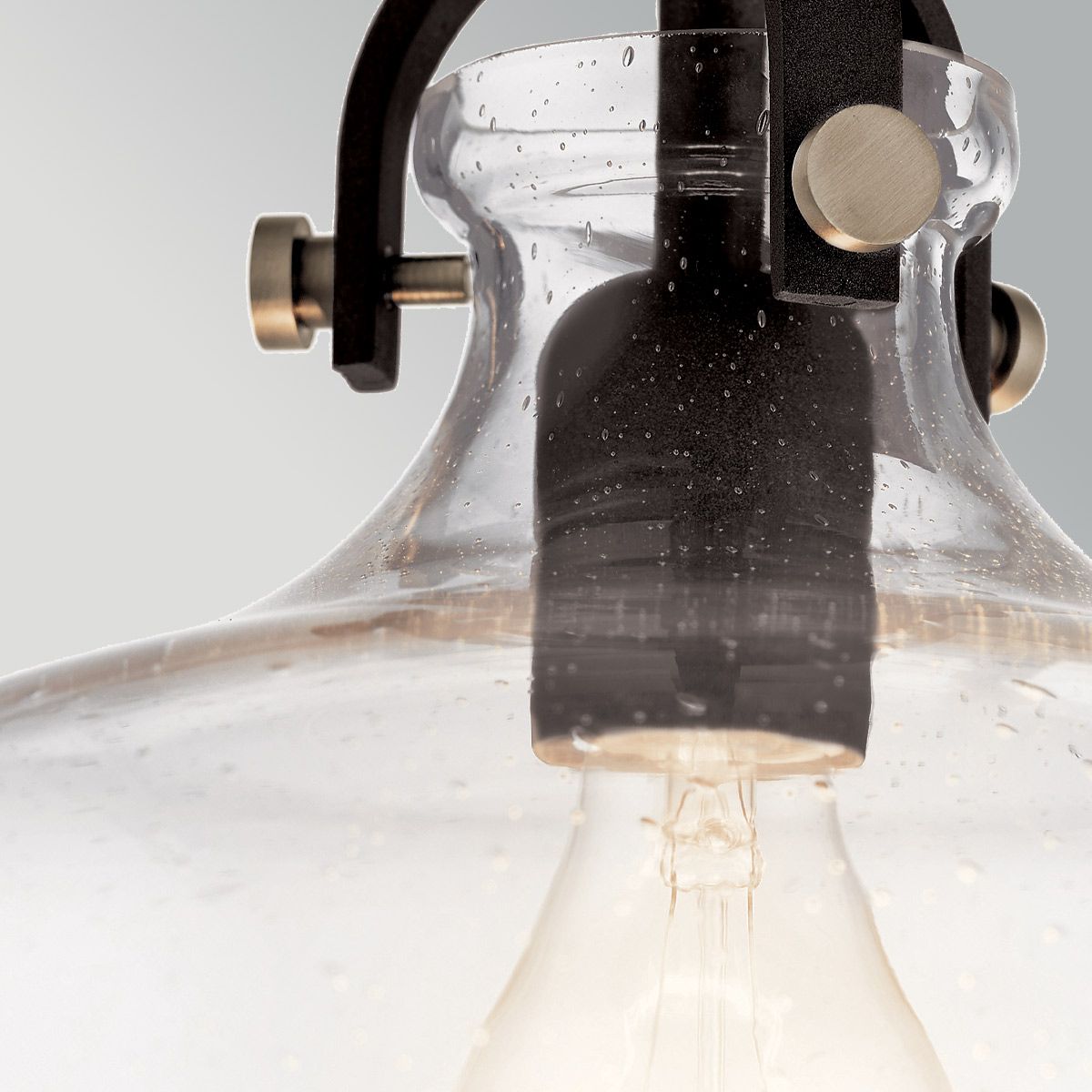 Elestead Lighting ELS-HAMPTON-P-GR 1 Light Hampton Duo-Mount Pendant