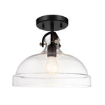Elestead Lighting ELS-HAMPTON-P-GR 1 Light Hampton Duo-Mount Pendant