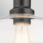 Elestead Lighting ELS-NOTTINGHILL-P-GR 1 Light Notting Hill Duo-Mount Pendant