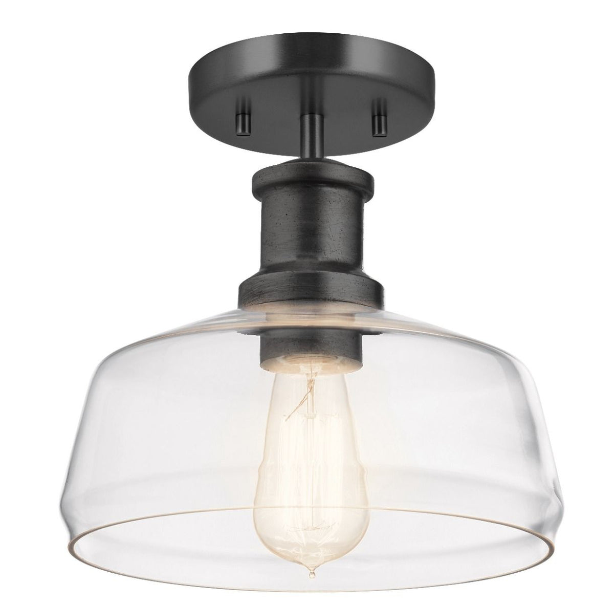 Elestead Lighting ELS-NOTTINGHILL-P-GR 1 Light Notting Hill Duo-Mount Pendant