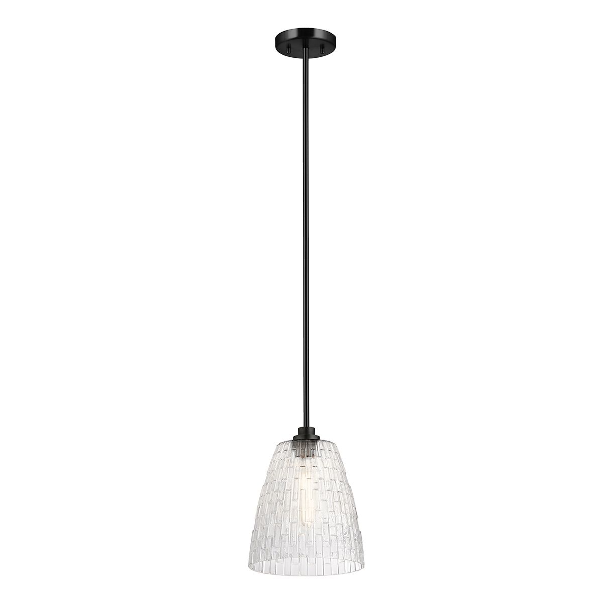 Elestead Lighting ELS-WINDSOR-P-BLK 1 Light Windsor Duo-Mount Pendant