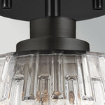 Elestead Lighting ELS-WINDSOR-P-BLK 1 Light Windsor Duo-Mount Pendant