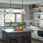 Elestead Lighting ELS-WINDSOR-P-BLK 1 Light Windsor Duo-Mount Pendant