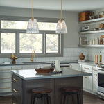 Elestead Lighting ELS-WINDSOR-P-PNBR 1 Light Windsor Duo-Mount Pendant