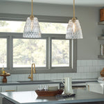 Elestead Lighting ELS-WINDSOR-P-PNBR 1 Light Windsor Duo-Mount Pendant