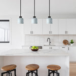 Elstead Lighting ELS-YORK-MP-BLK-PB 1 Light York Duo-Mount Pendant