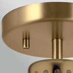 Elstead Lighting ELS-YORK-MP-PNBR-PB 1 Light York Duo-Mount Pendant