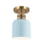 Elstead Lighting ELS-YORK-MP-PNBR-PB 1 Light York Duo-Mount Pendant