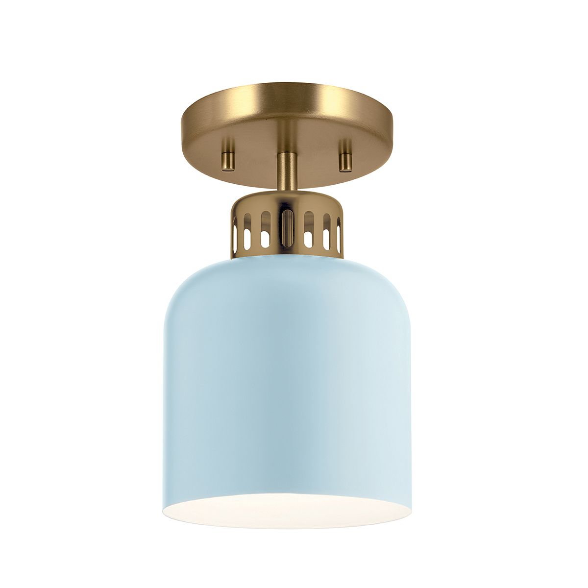 Elstead Lighting ELS-YORK-MP-PNBR-PB 1 Light York Duo-Mount Pendant