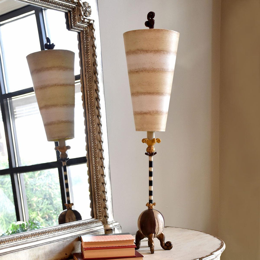 Elstead Lighting FB-LE-CIRQUE-TL - Flambeau Table Lamp from the Le Cirque range. Le Cirque 1 Light Table Lamp Product Code = FB-LE-CIRQUE-TL