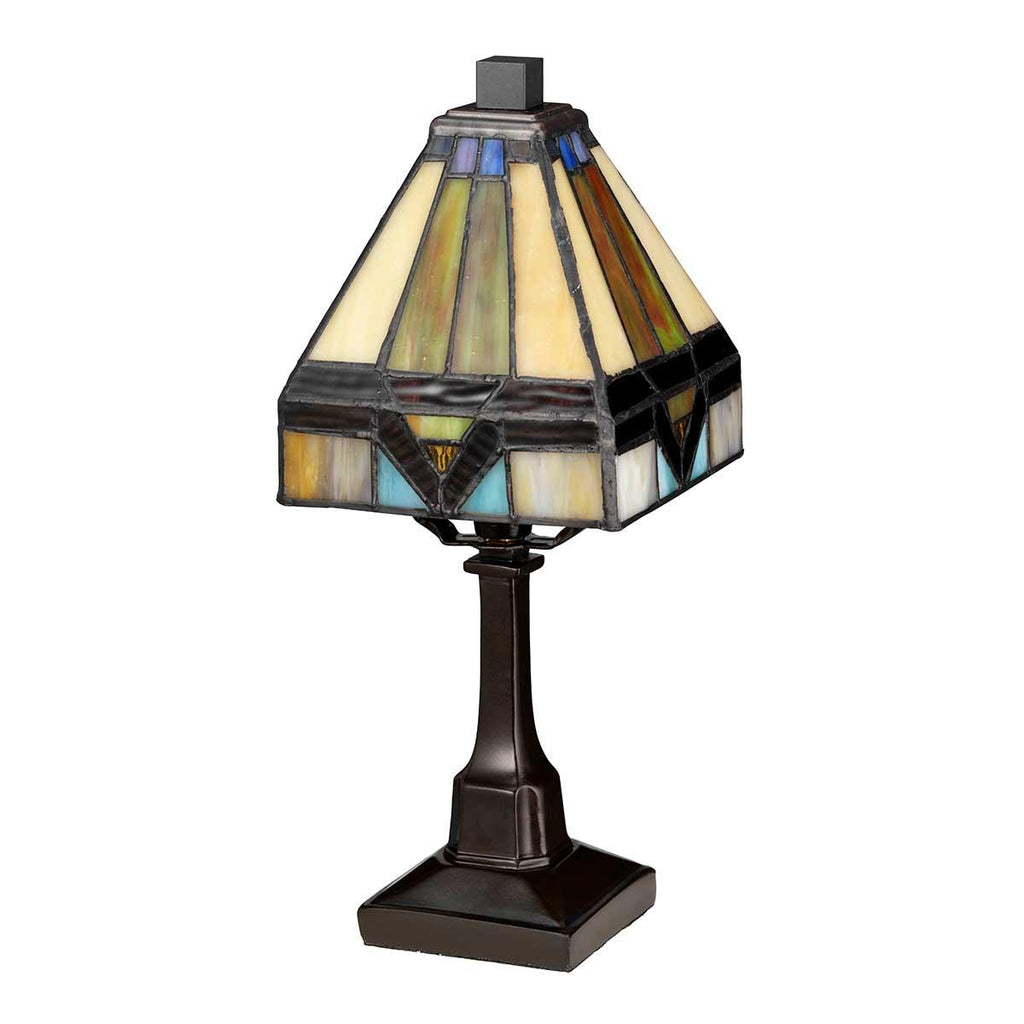 Elstead Lighting QZ-HOLMES-TL - Quoizel Table Lamp from the Holmes range. Holmes 1 Light Mini Table Lamp Product Code = QZ-HOLMES-TL