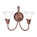 Elstead Lighting Wall Light from the Emily range. Emily 2 Light Wall Light Product Code = EM2-COPPER