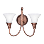 Elstead Lighting Wall Light from the Emily range. Emily 2 Light Wall Light Product Code = EM2-COPPER