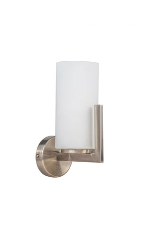 Magnalux Empire 1 Light Satin Chrome Wall Light Part Number - EMP01SCWL