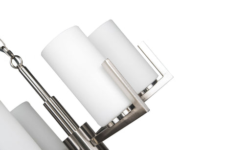 Magnalux Empire 6 Light Satin Chrome Ceiling Fitting Part Number - EMP06SC