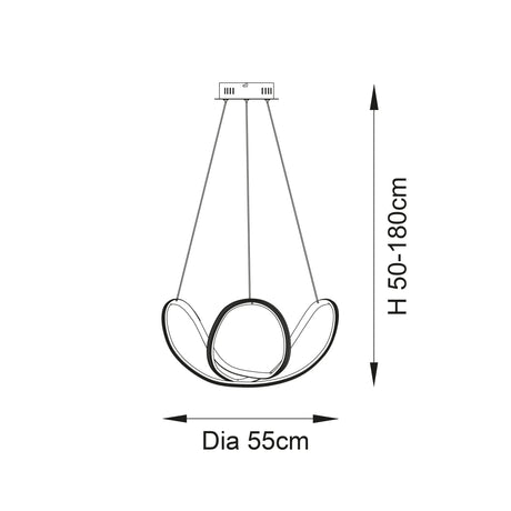 Endon Lighting - 102256 - Pendant Light