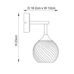 Endon Lighting - 103173 - Wall Lights