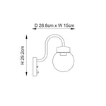 Endon Lighting - 103829 - Wall Lights