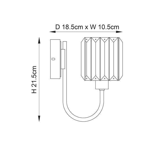 Endon Lighting - 104109 - Wall Lights