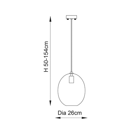 Endon Lighting - 106678 - Pendant Light