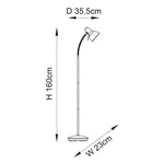 Endon Lighting - 106997 - Floor Lamps