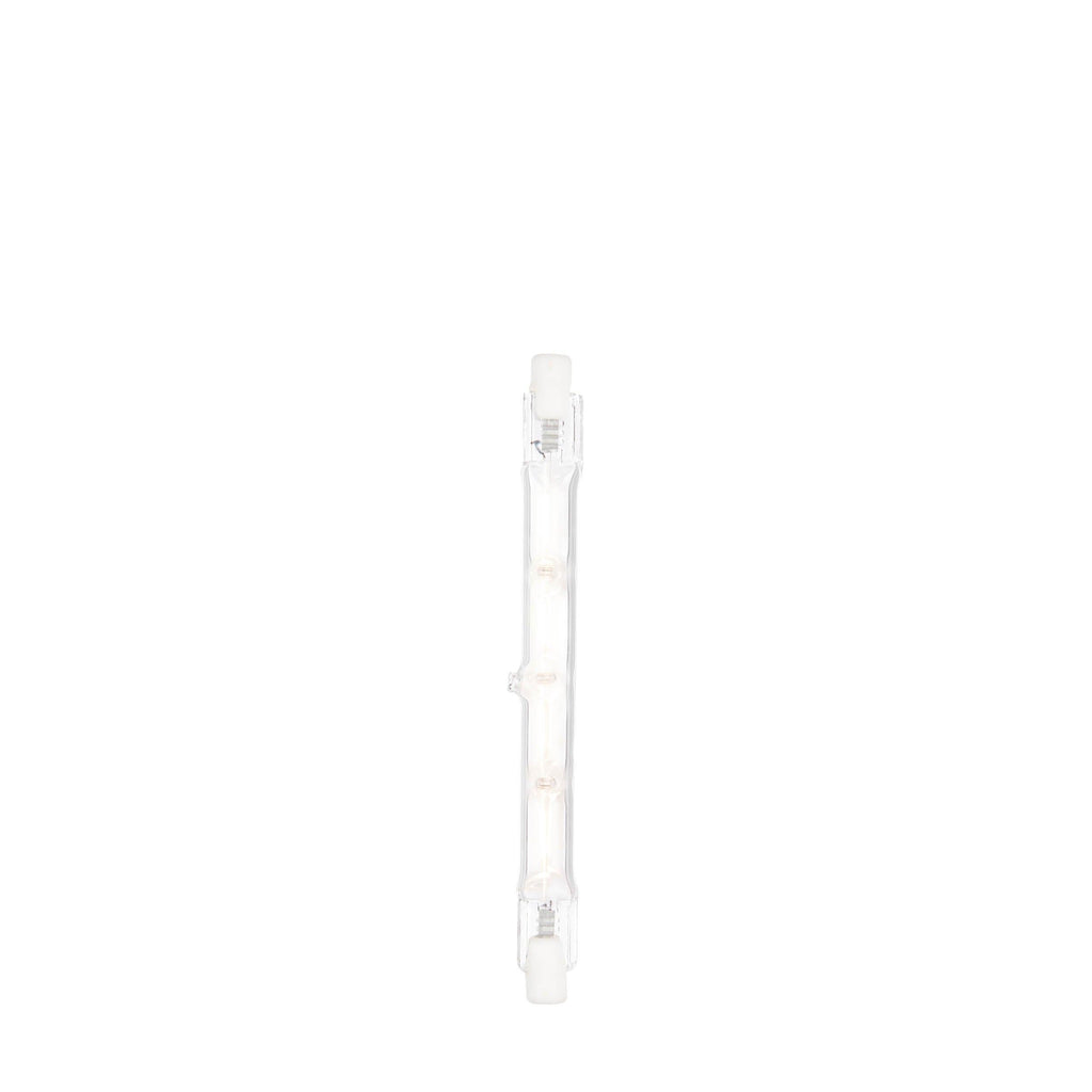 Endon Lighting 107525 - Endon Lighting 107525 R7s Halogen Un-Zoned Accessories Clear glass & unglazed ceramic Dimmable