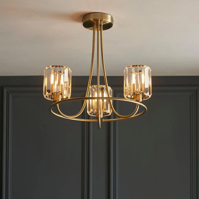 Endon Lighting - 107801 - Semi Flush Light