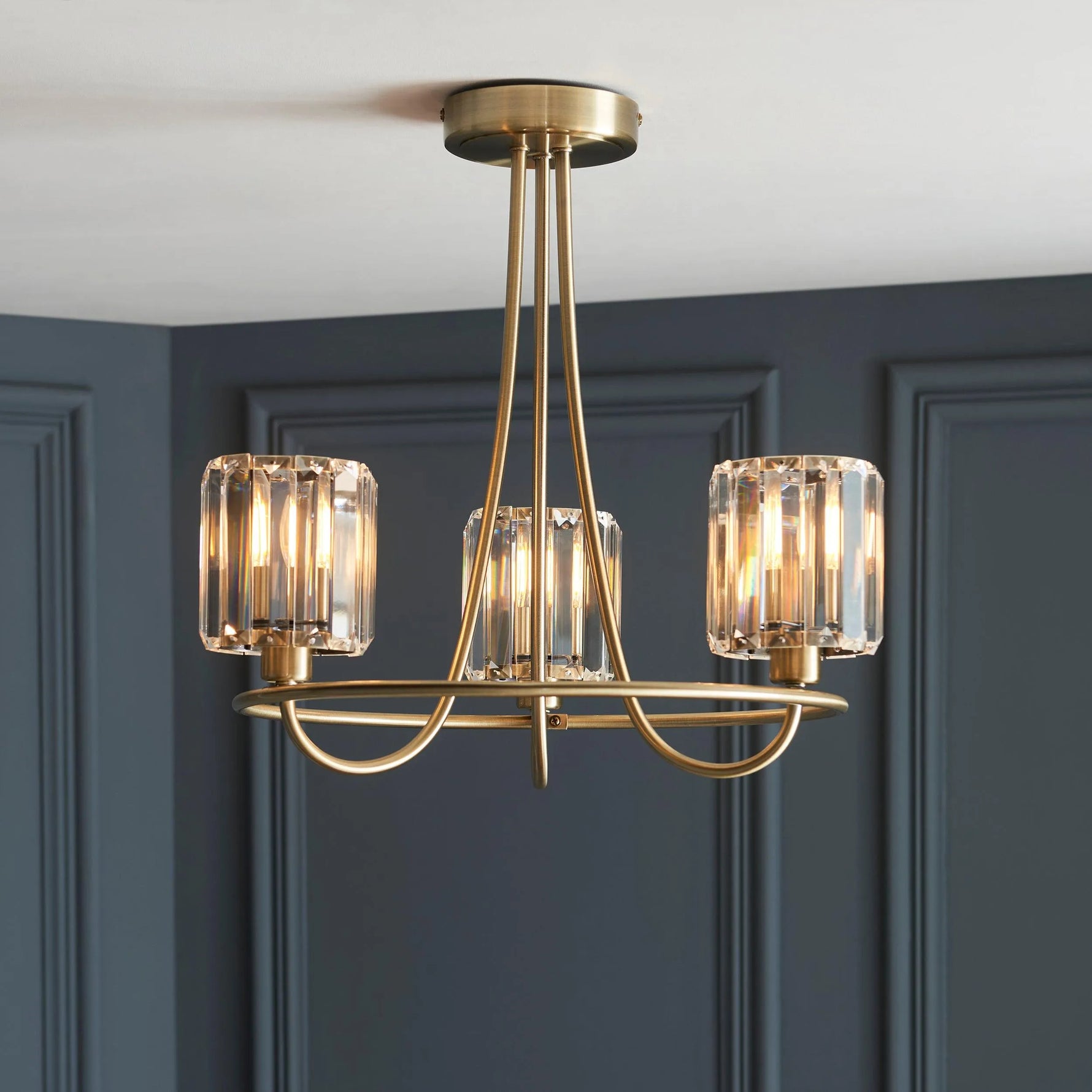 Endon Lighting - 107801 - Semi Flush Light