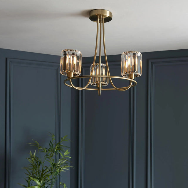 Endon Lighting - 107801 - Semi Flush Light
