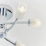 Endon Lighting - 146-6CH - Semi flush Light