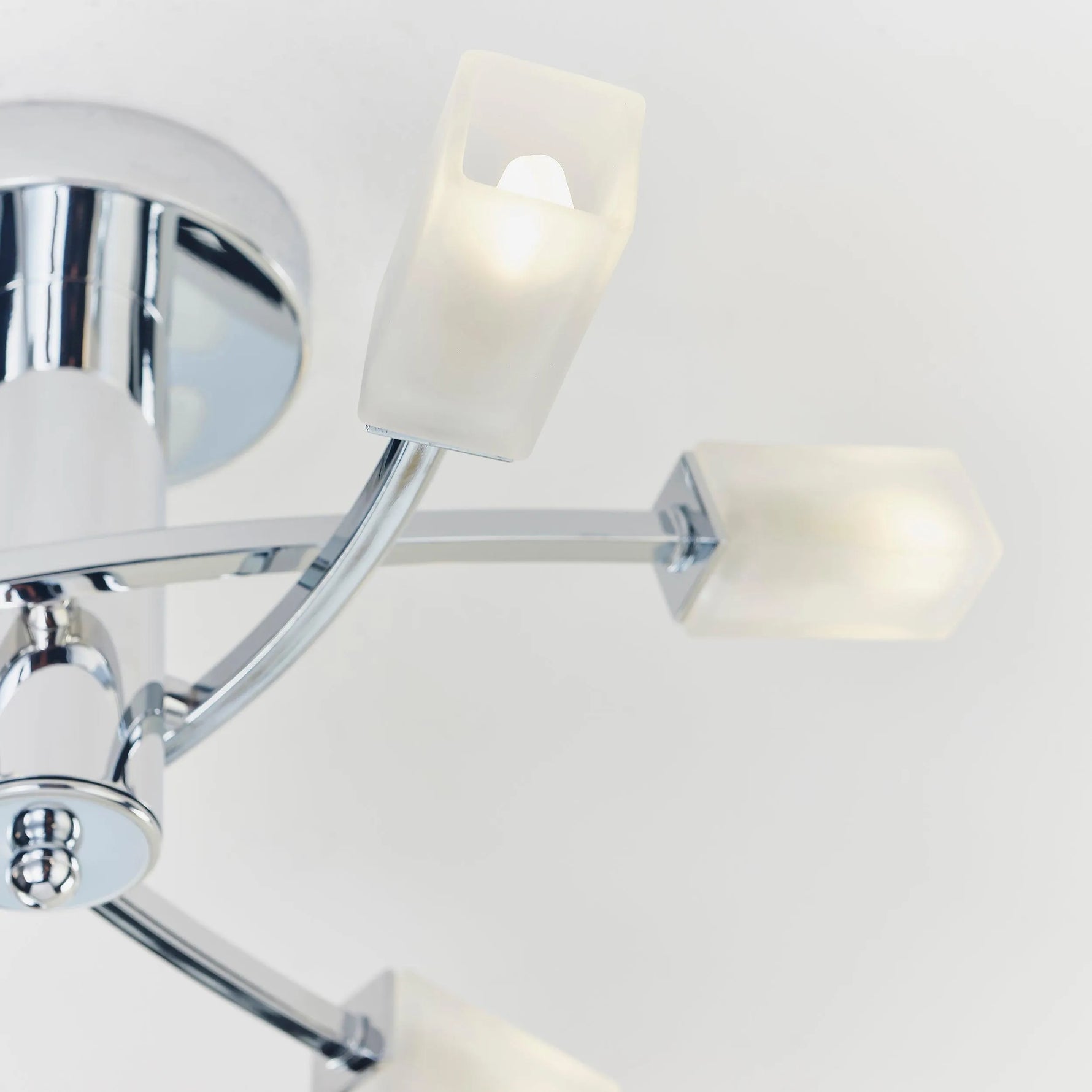 Endon Lighting - 146-6CH - Semi flush Light