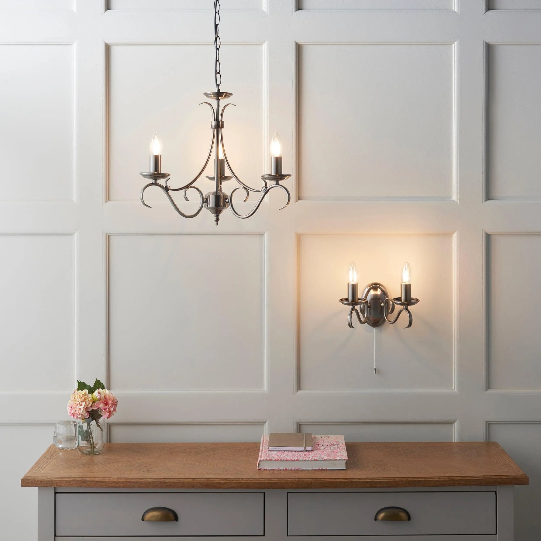 Endon Lighting - 2030-3AN - Pendant Light
