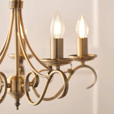 Endon Lighting - 2030-5AN - Pendant Light