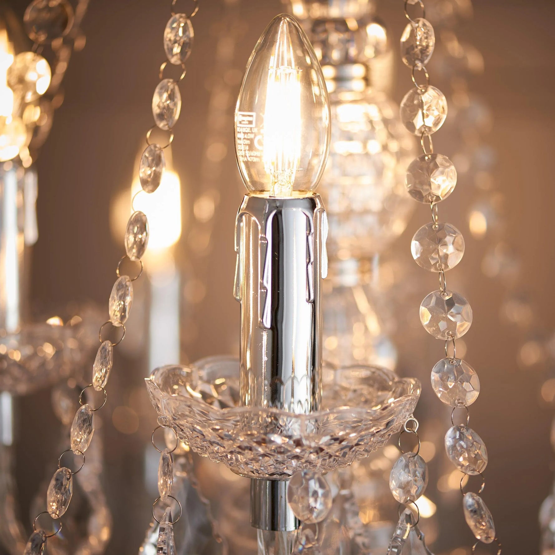 Endon Lighting - 308-8-4CL - Pendant Light