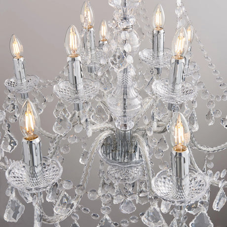 Endon Lighting - 308-8-4CL - Pendant Light