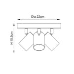 Endon Lighting - 59932 - Spot Light