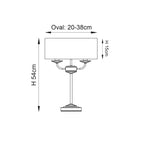 Endon Lighting - 60804 - Table Lamps