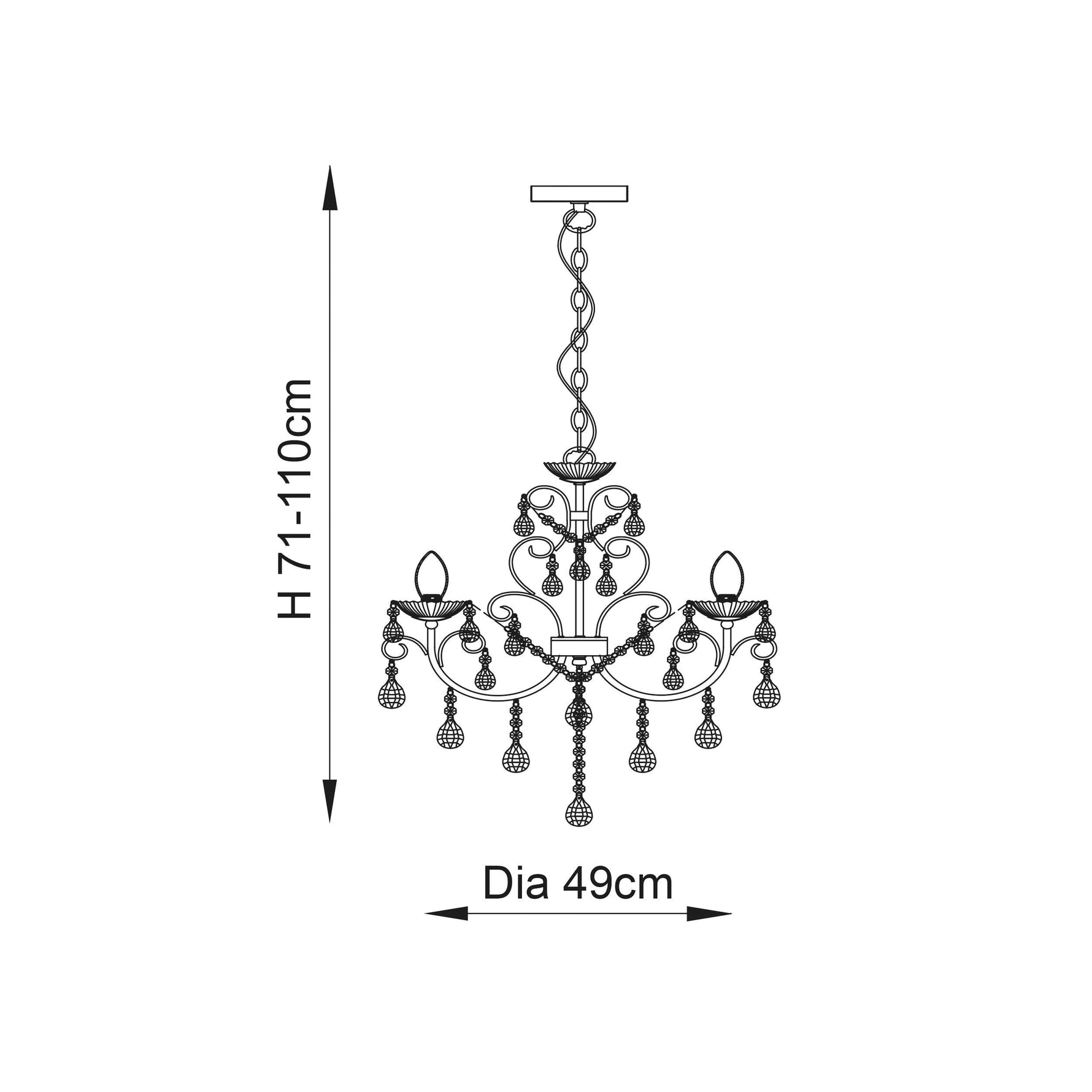 Endon Lighting - 61384 - Pendant Light