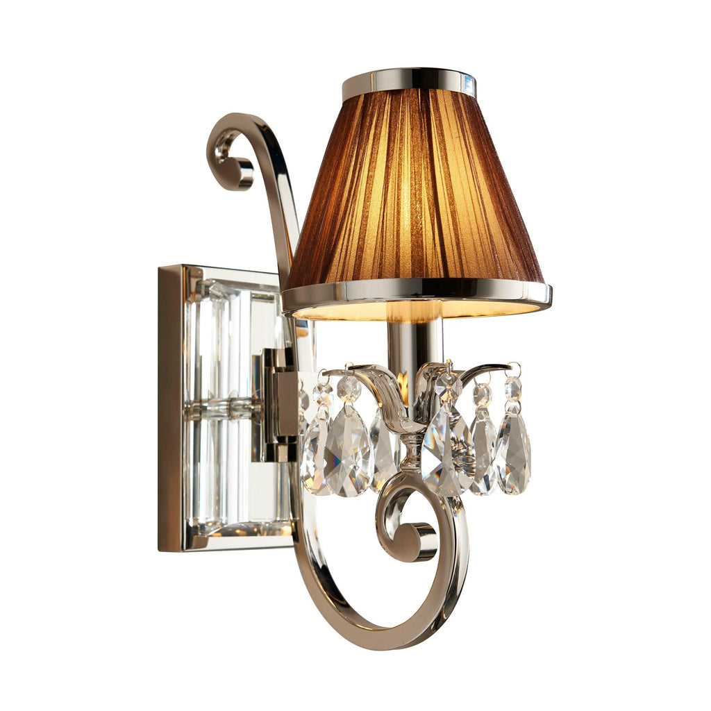 Endon Lighting 63534 - Endon Interiors 1900 Range 63534 Indoor Wall Light 40W E14 candle Dimmable