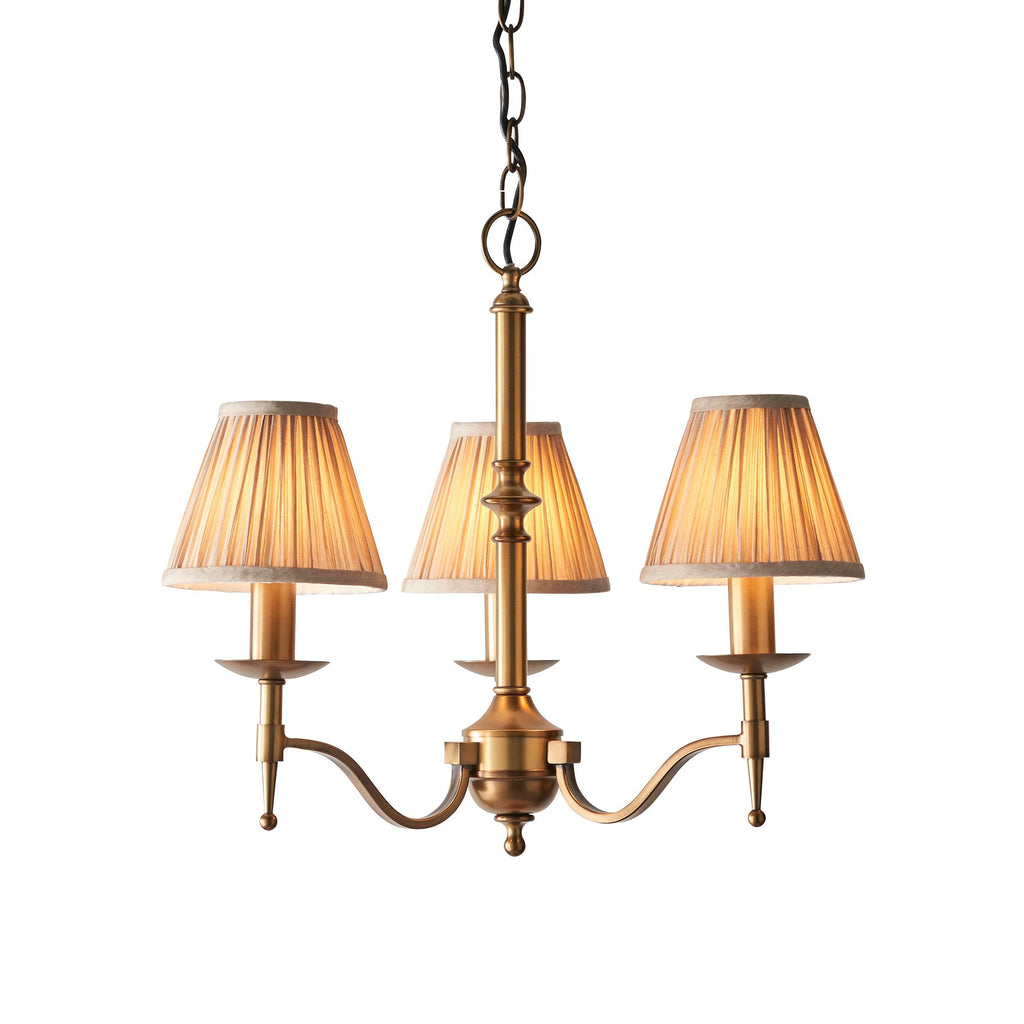 Endon Lighting 63628 - Endon Interiors 1900 Range 63628 Indoor Pendant Light 3 x 40W E14 candle Dimmable