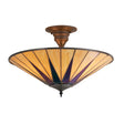Endon Lighting - 64043 - Semi Flush Light